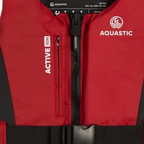 AQUASTIC Active 50N piros biztonsági mellény