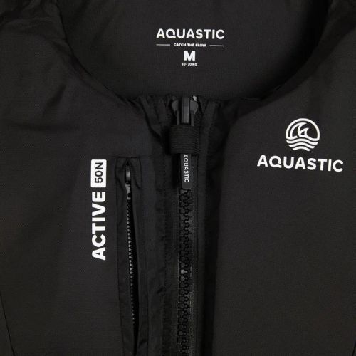 AQUASTIC Active 50N biztonsági mellény fekete