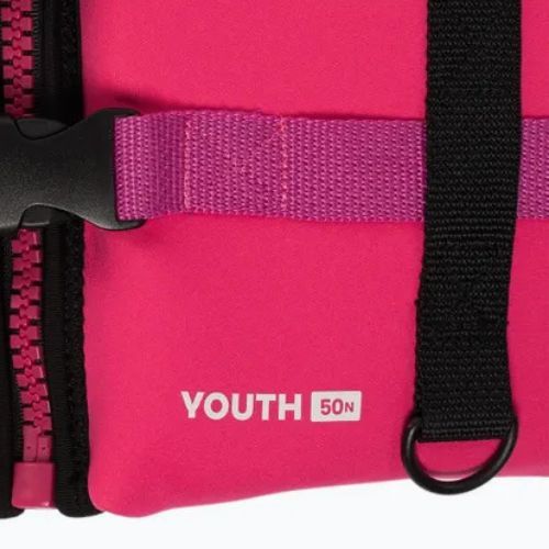 Gyermek AQUASTIC Youth 50N biztonsági mellény rózsaszínű