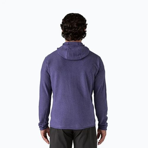 Férfi Patagonia R1 Air Full-Zip trekking pulóver solstice lila