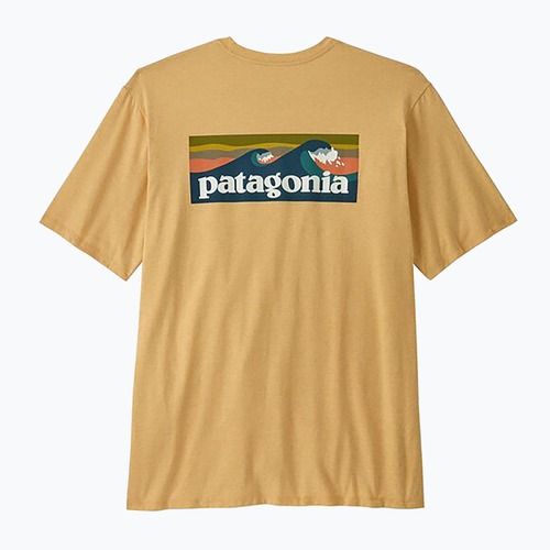 Férfi Patagonia Boardshort Logo Pocket Responsibili beeswax tan póló