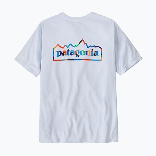 Férfi Patagonia Unity Fitz Responsibili póló fehér