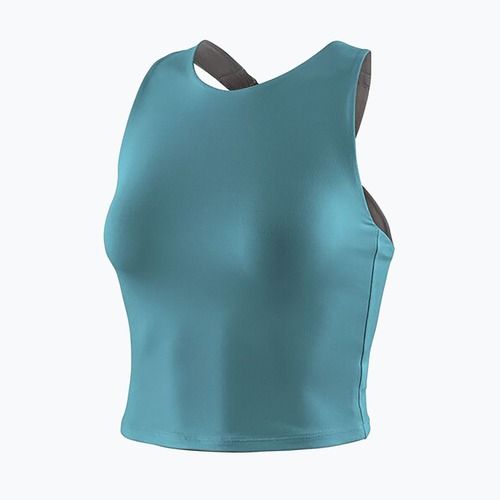 Női Patagonia Reversible Tank wetland kék trekking póló