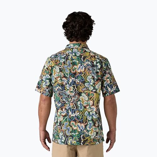 Patagonia férfi Tidal Threads Camp tenger alatti/rózsaszín fekete póló