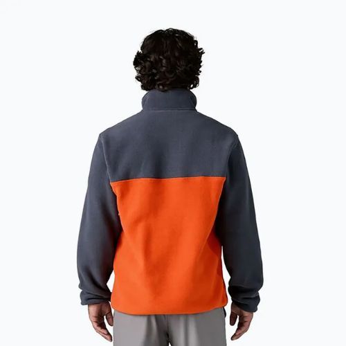 Patagonia férfi trekking pulóver LW Synch Snap-T P/O pollinator narancssárga