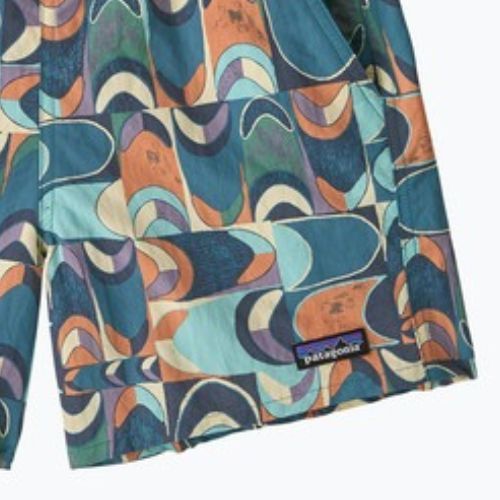 Patagonia Baggies női rövidnadrág 5" fecskefarkú geo/still kék