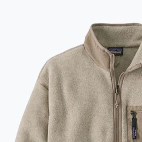 Patagonia női fleece pulóver Synch zabpehely színű, szürke és szürke madárszürke pulóver