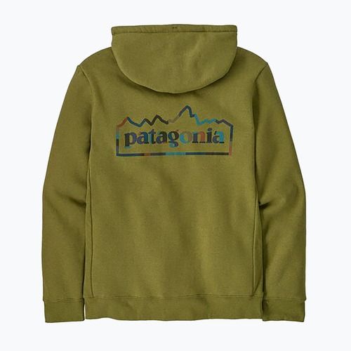 Férfi Patagonia Unity Fitz Uprisal Hoody graze zöld