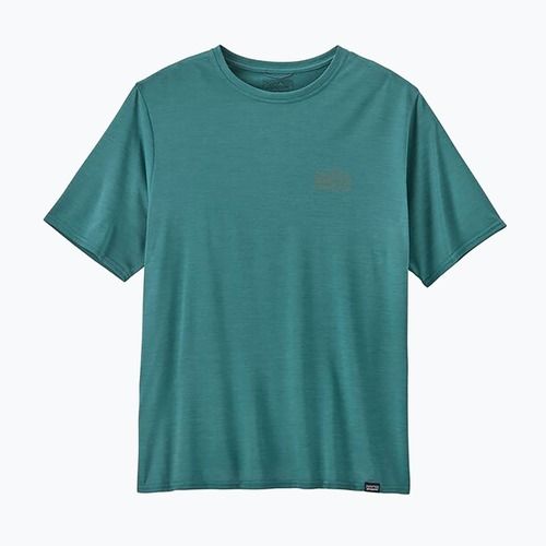 Férfi Patagonia Cap Cool Daily Graphic Shirt strataspire/wetland blue x-dye férfi póló