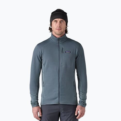 Férfi Patagonia R1 Hybrid utility kék fleece melegítőfelső