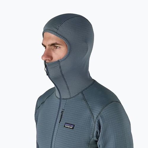 Férfi Patagonia R1 Hybrid Pullover Softshell kabát utility kék