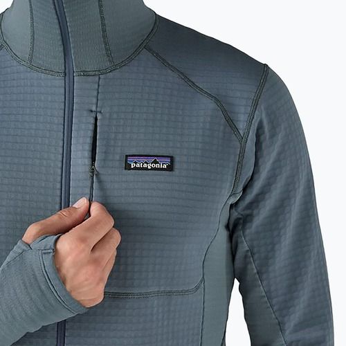 Férfi Patagonia R1 Hybrid Pullover Softshell kabát utility kék