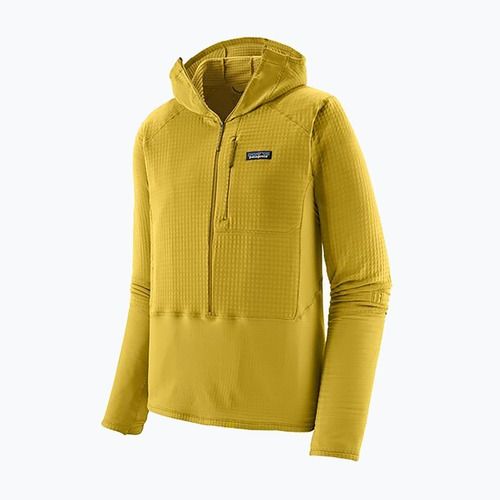 Férfi Patagonia R1 Hybrid Pullover Hoody softshell dzseki bundle zöld
