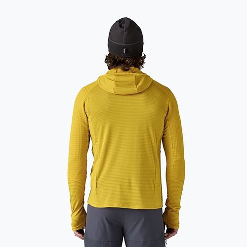 Férfi Patagonia R1 Hybrid Pullover Hoody softshell dzseki bundle zöld
