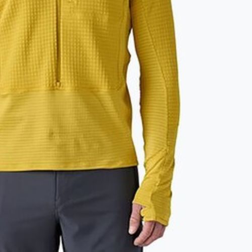 Férfi Patagonia R1 Hybrid Pullover Hoody softshell dzseki bundle zöld