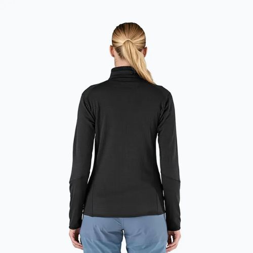 Női softshell dzseki Patagonia R1 Hybrid fekete