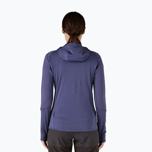 Női softshell dzseki Patagonia R1 Hybrid Pullover Hoody solstice lila