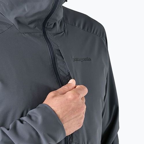 Férfi hibrid dzseki Patagonia Nano-Air Ultralight Full-Zip kapucnis smolder blue