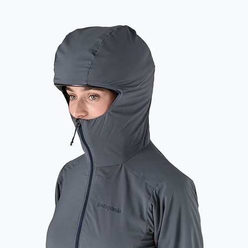 Női hibrid dzseki Patagonia Nano-Air Ultralight Full-Zip kapucnis smolder blue
