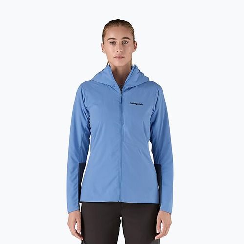 Női hibrid dzseki Patagonia Nano-Air Ultralight Full-Zip kapucnis bő kék