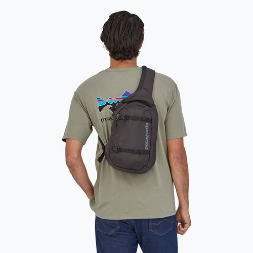 Patagonia Atom Sling 8 literes vállhátizsák fekete
