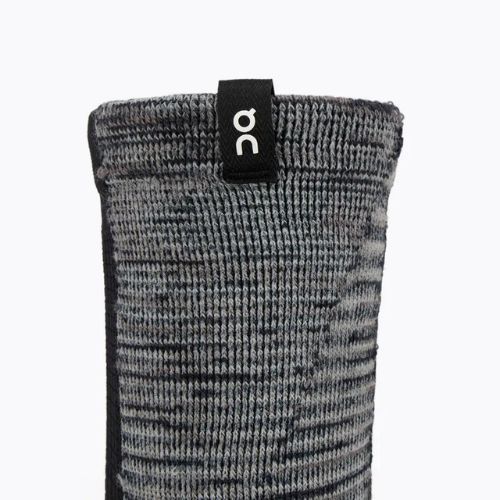 Női zokni On Explorer Merino fekete/gleccser
