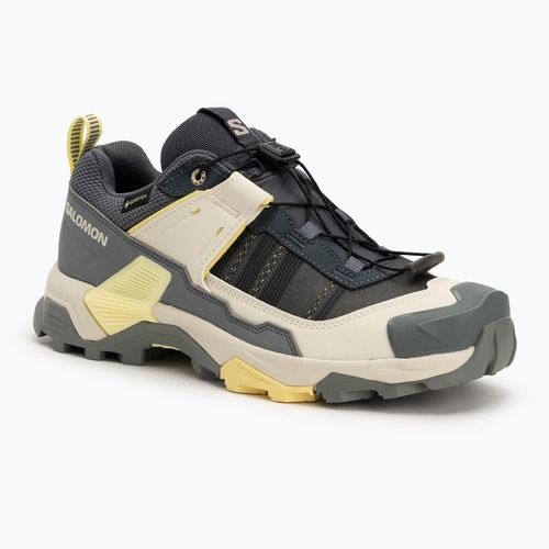 Női túrabakancs Salomon X ULTRA 5 GTX turbulence / sedona sage / sárga Iris