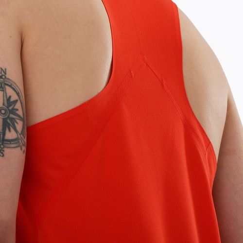Férfi futó felső Salomon S/Lab Speed Singlet flery piros