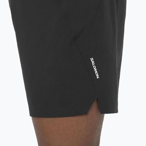 Férfi Salomon SHAKEout Easy 5" mély fekete futónadrág