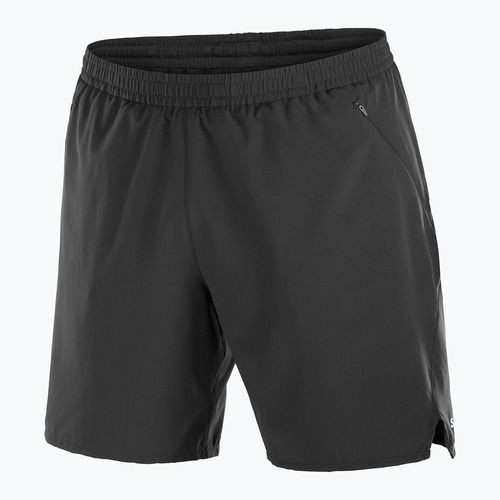 Férfi Salomon Shakeout Core 2IN1 7" mély fekete futónadrág