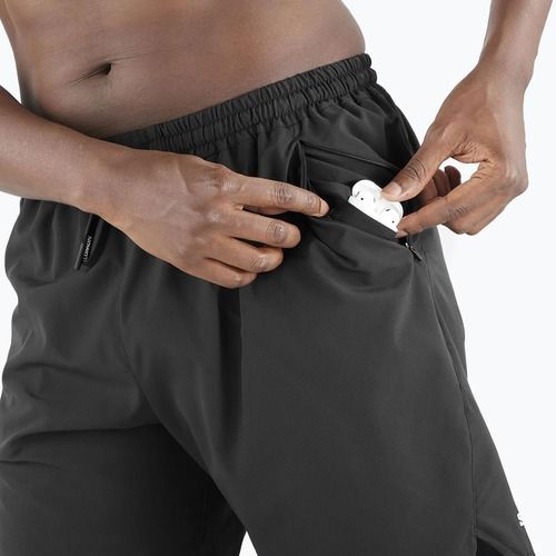 Férfi Salomon SHAKEout Core 7" No Liner mélyfekete futónadrágok