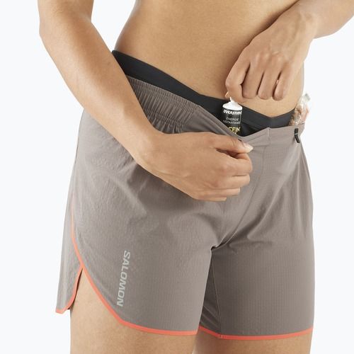 Női Salomon Sense Aero 5" iron/neon láng futónadrág