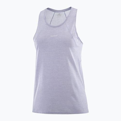 Női futó tank top Salomon SHAKEout Air Tank kozmikus égbolt