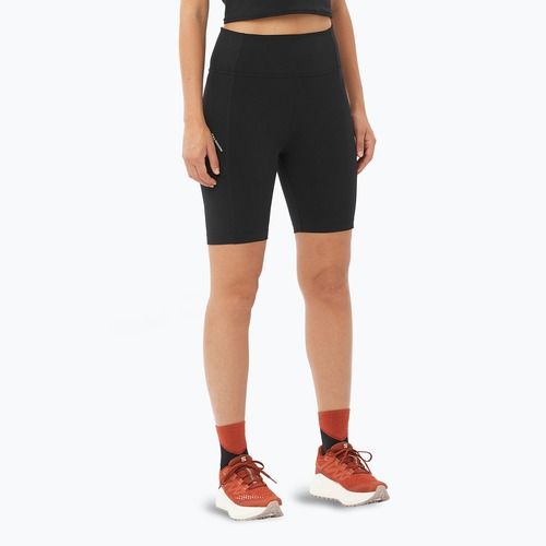 Női Salomon SHAKEout Bliss 8" mélyfekete futónadrágok