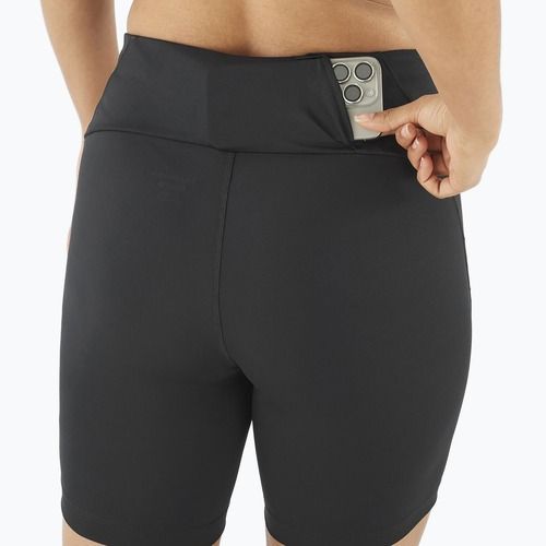 Női Salomon SHAKEout Core Tights 6" mély fekete futónadrág