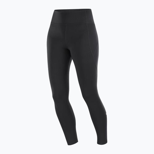 Női futó leggings Salomon SHAKEout Bliss 25" mély fekete