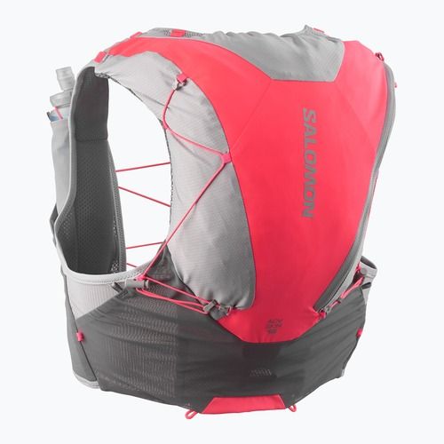 Salomon futó mellény ADV SKIN 12 Set castelrock/alloy/neon flame