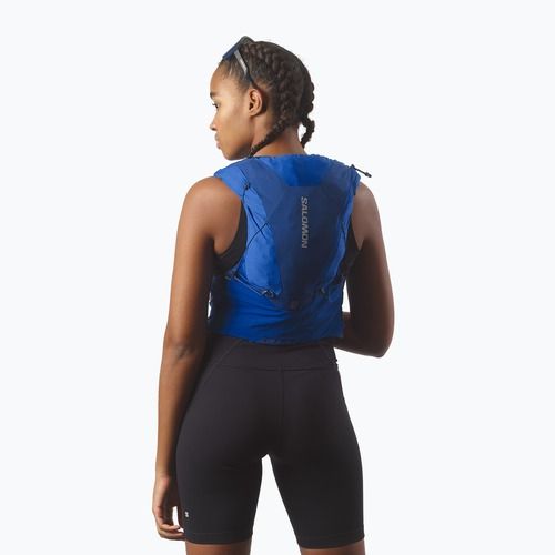 Salomon futó mellény ADV SKIN 12 Set nautical blue/limoges