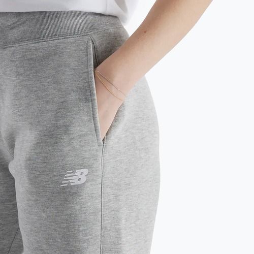 Női New Balance Fleece Jogger nadrág atlétikai szürke
