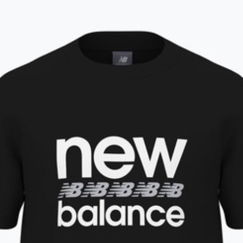 Férfi New Balance Sport Graphic grafikus fekete póló
