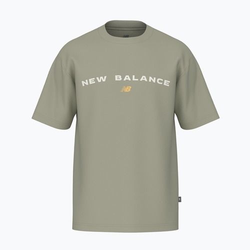 Férfi New Balance Reimagined grafikus póló olivine