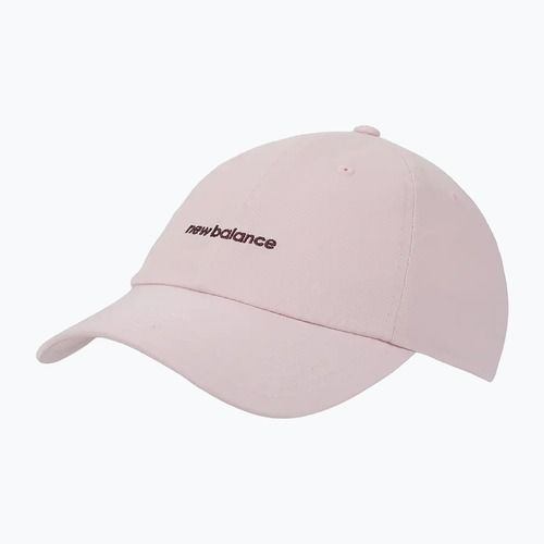 Női New Balance 6 Panel Linear Logo sapka rosesugar