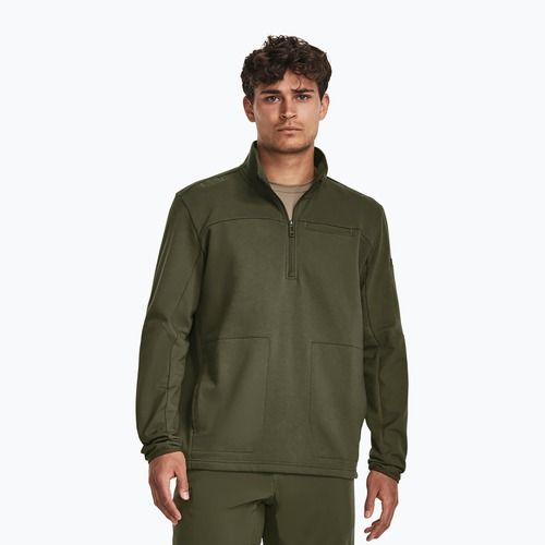 Férfi Under Armour Tactical Rival Job Fleece 1/4 Zip melegítőfelső marine zöld színben