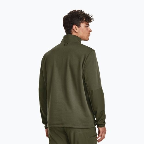 Férfi Under Armour Tactical Rival Job Fleece 1/4 Zip melegítőfelső marine zöld színben