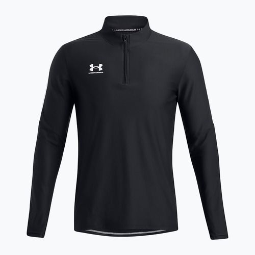 Under Armour Challenger Pro 1/4 Zip fekete / fehér férfi futball melegítőfelső