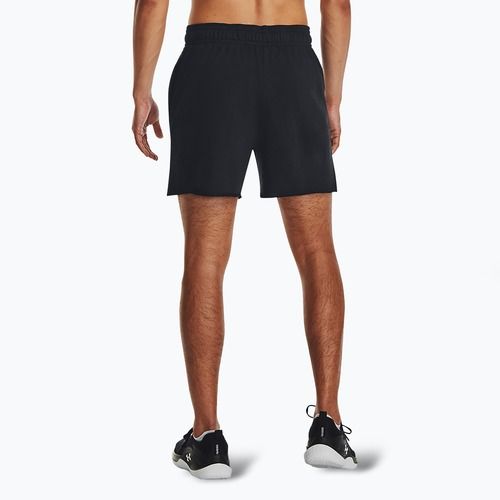 Under Armour férfi Rival Terry 6in fekete/onyx fehér rövidnadrág