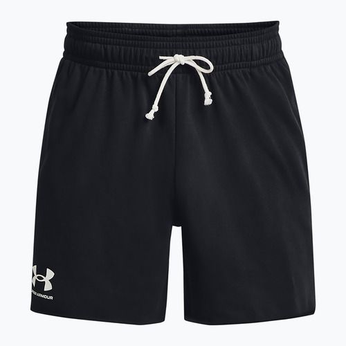 Under Armour férfi Rival Terry 6in fekete/onyx fehér rövidnadrág