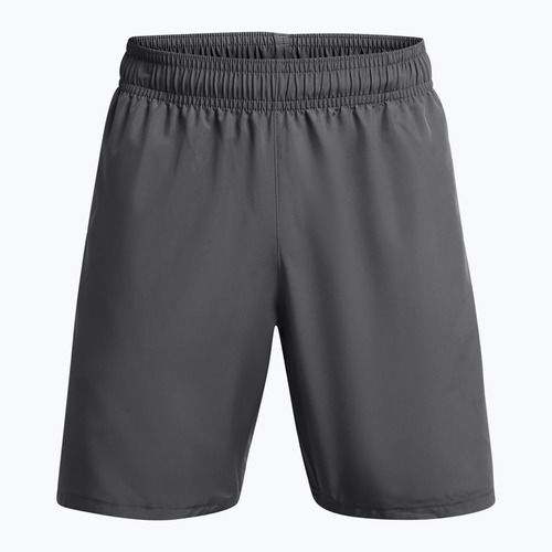 Férfi Under Armour Woven Wordmark castlerock/fehér edzőnadrág