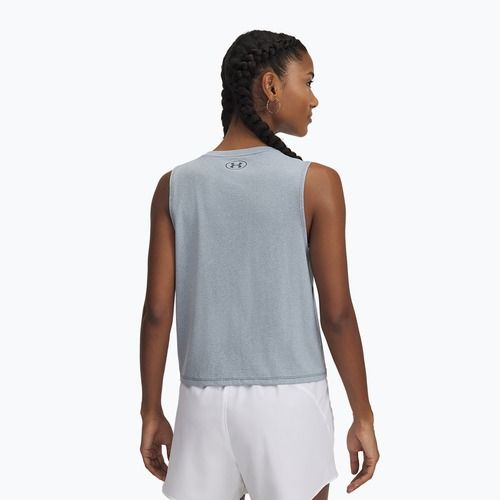 Under Armour Rush Energy Crop Tank női edzőfelső downpour szürke/downpour szürke