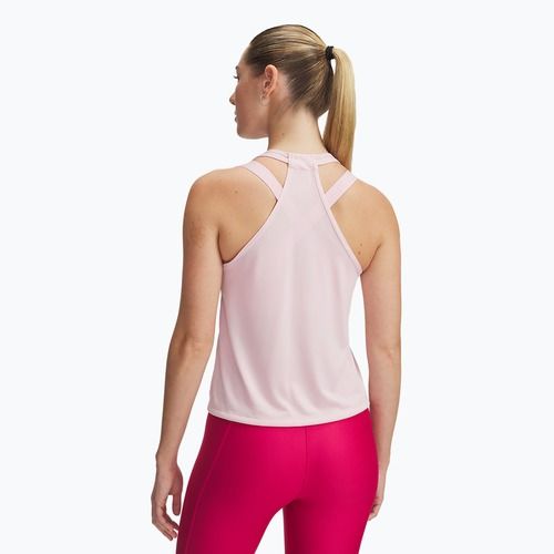 Under Armour Tech Swing Tank prime rózsaszín/fehér női edző felső